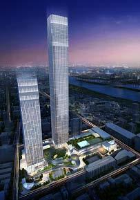 Usage: Grade A offices & hotel Retail area: Nil Landmark: 340m tower Location: Taihu Plaza CBD Ownership: