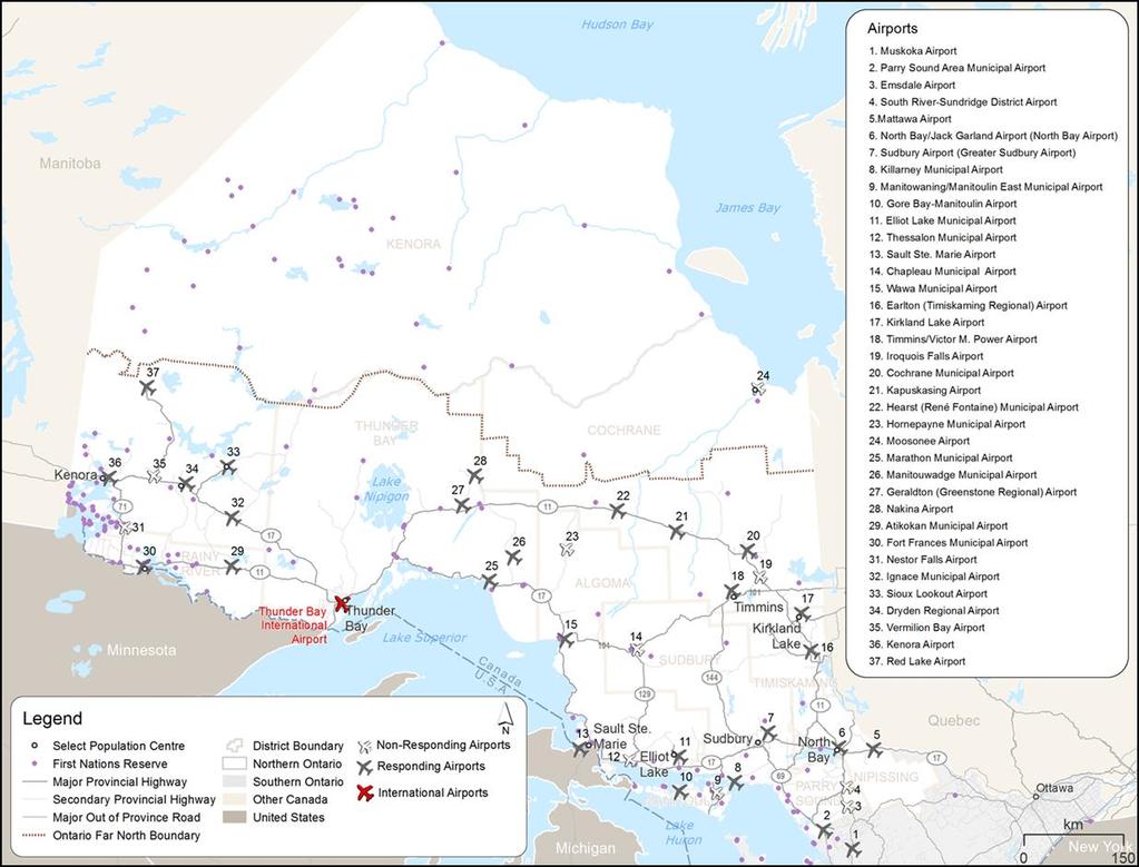 IBI GROUP DRAFT TECHNICAL BACKGROUNDER: MUNICIPAL AIRPORTS Prepared for the Ontario Ministry of Transportation and Ministry of Northern Development and Mines Exhibit A.