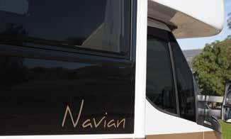 All of the features that others call extras are included as standard in your Navian.