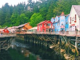 Day 6 - Ketchikan, Alaska Ketchikan is the gateway to Misty Fjords National Monument, whose landscapes and dramatic seascapes can only be reached by plane or boat.