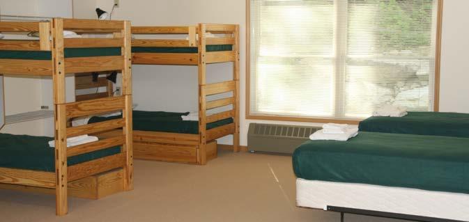 SEASONAL ACCOMMODATIONS In the early fall and late spring, our seasonal accommodations throughout Camp are a great option for your retreat.