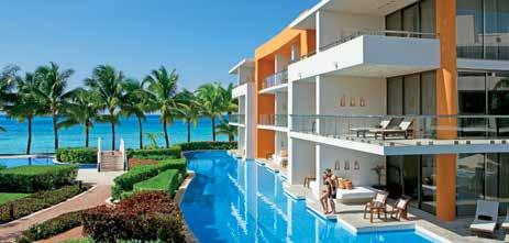 three infinity pools located steps from the sugar-white beaches Secrets Vallarta Bay Puerto Vallarta This AAA Four Diamond getaway is perfectly situated along the Pacific coast near the famous El