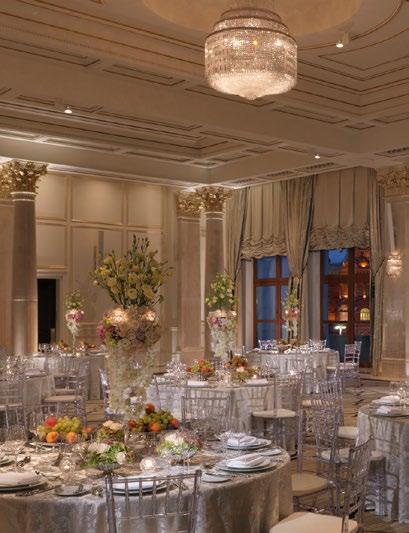 Plan a business meeting or entertain on a grand scale in the two Four Seasons ballrooms,