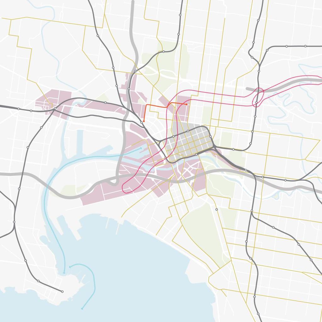 EXPANDED CENTRAL CITY TRANSPORT 2050 Airport Rail Link East West Link