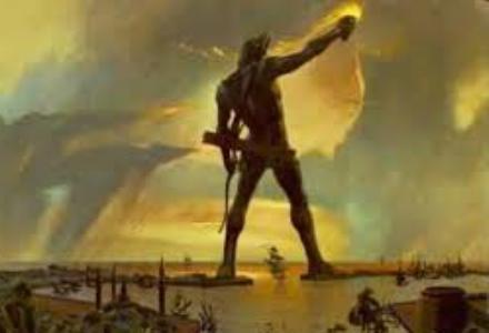 6. Colossus of Rhodes Location : Rhodes / Greece Built : 292-280 BC Destroyed : 226 BC Cause : Earthquake A bronze statue of Helios (Apollo), about 105 feet