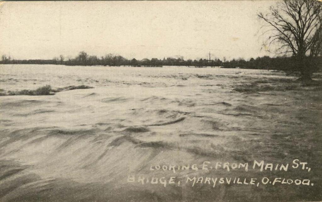 The Flood of 1913 in Union County - Robert W. Parrott One-hundred years ago, the State of Ohio and Union County suffered the worst flood in state history and Ohio s greatest weather disaster.