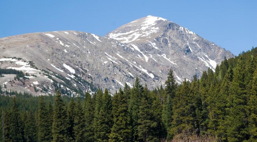The trailhead is about 9 miles from Breckenridge. It is one of the most popular fourteeners due to its easy-to-follow route and easy access from Denver.