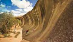 (BL) Day 3: Wave Rock (BL) Head east through the Western Australian Wheatbelt region and spend time at Wave Rock.