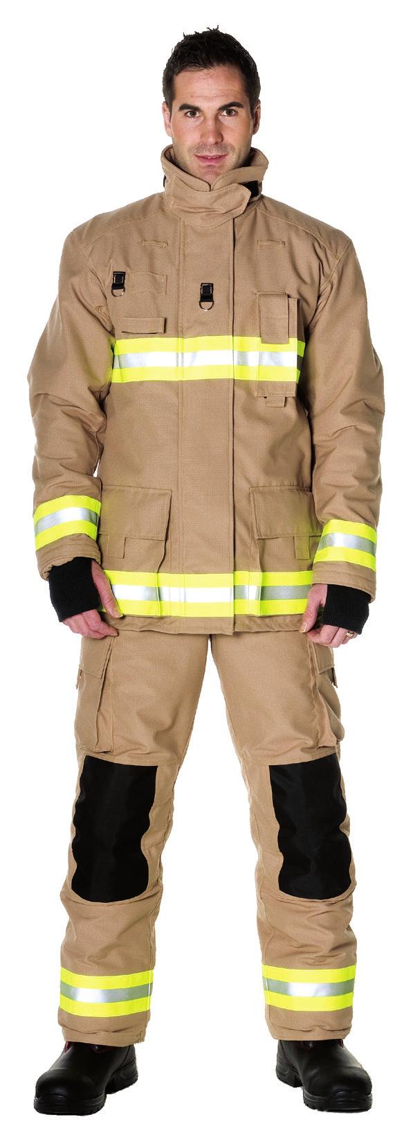 North American style - NFPA Standard NFPA 1971 Based on the Ergotech model, Bristol manufactures firefighter garments which meet the North American standard NFPA.