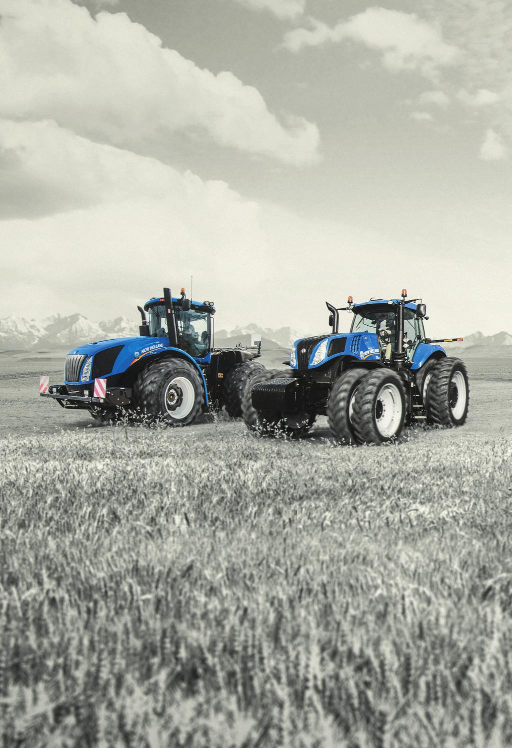 THE POWER TO PERFORM WITH UP TO 682 HORSEPOWER The GENESIS T8 Series and T9 4WD Series tractors are built to out perform the competition.