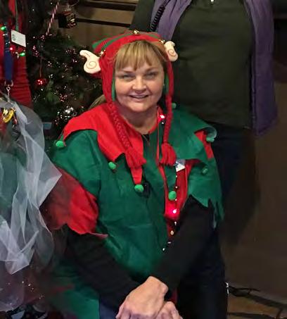 Debbie was a huge help during 2017 s Christmas train and served as decoration chair.