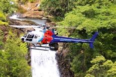 duration: 10 minutes Helicopter Island Highlands A 35 minute flight enables you to see the stunningly beautiful islands, resorts and reefs of the Mamanuca Islands.