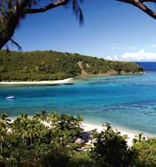 Mana and Malolo island resorts treat guests to traditional island bures and Plantation, Treasure and Castaway islands are first class family havens.