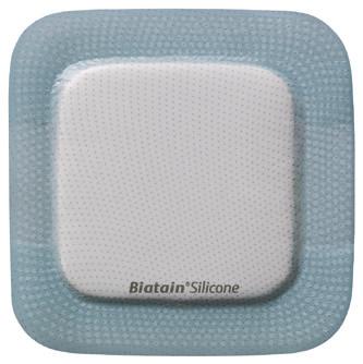 Biatain Silicone Superior absorption - faster healing Biatain Silicone provides the following benefits: Superior absorption Secure fit Non traumatic removal Ease of application Latex free The Biatain
