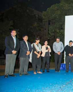 Special Focus GVK Informatics unveils Dignitaries at the launch event A leap into the future Excelra is a
