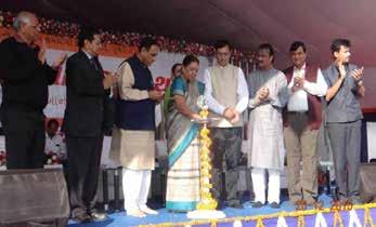 Labour Welfare Board Hon ble CM of Gujarat Smt Anandiben Patel launched the Mobile Health Units along