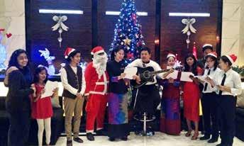 The Gift Giving ceremony was held on the Boxing Day, 26 December 2015.