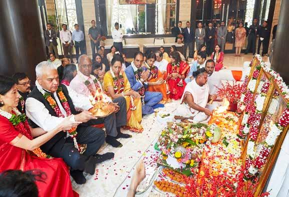 Main Feature TAJ SANTACRUZ, MUMBAI (Key Base-279) The New Address of Luxury Dignitaries at the Puja ceremony Located minutes from GVK CSIA s