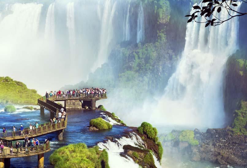 2 Falls, Fine Wine & Footy ARGENTINA I 9 NIGHTS BUENOS AIRES IGUAZU FALLS Experience the highlights of South America with visits to Buenos Aires and Iguazu Falls, plus join the festival atmosphere of