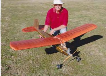 Max Newcombe fitted an Enya 60 four stroke and it flew very well in the event (see photo) The original design by Francis Flush (USA) was published in October 1937, Air Trails magazine, shows just how