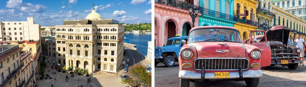 Day 03 Day at leisure. HAVANA Today you will have time to explore this beautiful and enticing city.