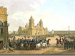 General Winfield Scott's entrance into Mexico City,