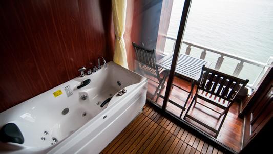 Each room includes comfortable beds, an attached private bath