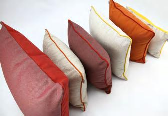 of cushions Cushions 60x60cm 1 Cushions 45x45cm 4 Cushions