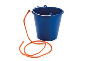 (set of 9) 1 Bucket 10L with 1.