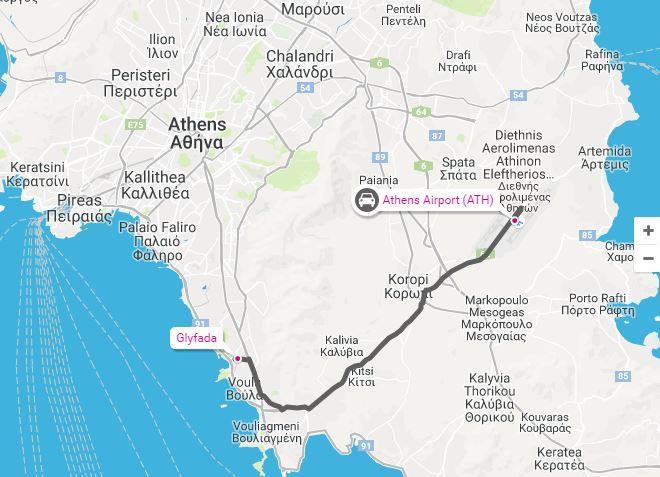 TRAVEL to the Hotel and Seminar Venue Nearest airport is ATHENS AIRPORT (EL.VENIZELOS) To the Hotel by Bus There is a Bus station between airport Exit 4 and 5. Take Bus No.