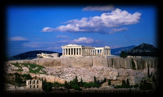 Athens was named according to the Greek mythology from competition that the goddess Athena had with Poseidon about who will become protector of the city.
