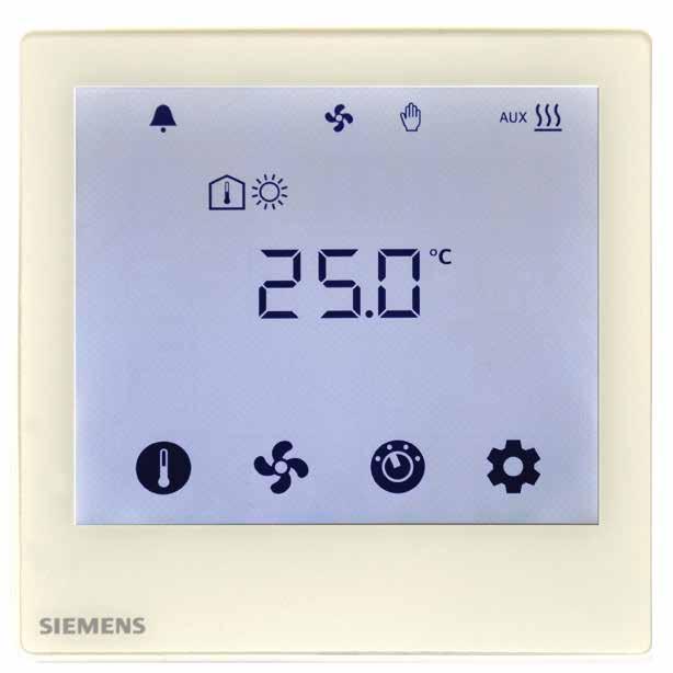 Избор на посакуваната температура Автоматско или рачно менување Контрола на брзината на вентилаторот Четири позиции за контрола на осветлувањето и ролетните Избор на посакуваната температура