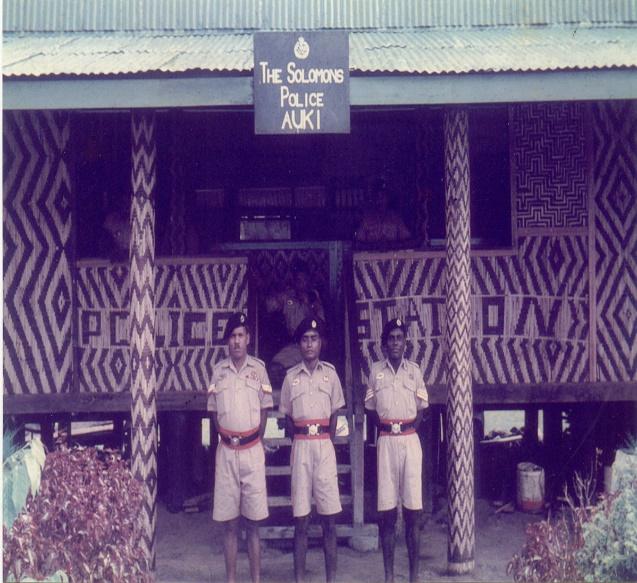 3.3. Auki Police Station, Malaita, 1957.