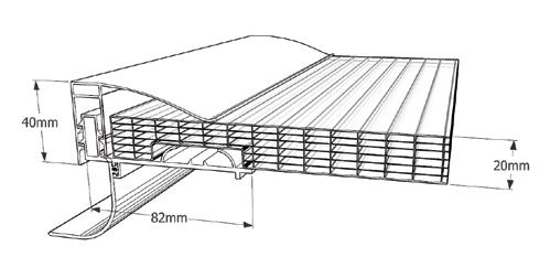 Integrisani prozori za ventilaciju mogu biti ugrađeni ua krovove sa minimalnim nagibom od 10.