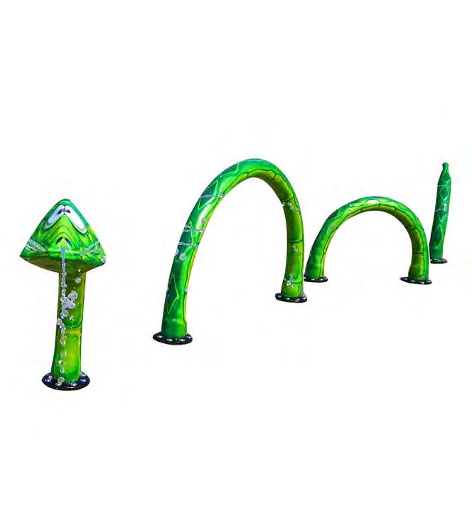 This silly My Splash Pad Snake is sure to make the little ones squeal with delight!