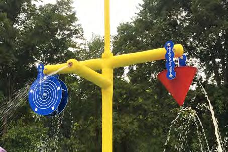 Wanna get drenched? My Splash Pad Triple Fun water play features delivered three time the water fun with a dump bucket, a water wheel, and a nozzle.