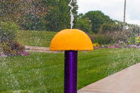 mushroom The My Splash Pad Sensory Mushroom water play feature is a striking addition to spray parks and water play areas.