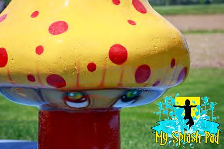 Looking for an artsy, woodland Mushroom? This whimsical My Splash Pad Artistic Mushroom would look great when paired with our medium size Turtle for a daycare splash pad or community water park!