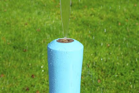 rain sticks For the classic water playground experience, we offer My Splash Pad Rainstick water play features in small and tall. The information below is for our Small Rainstick.