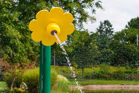 flower shower Add that whimsical and artistic touch to your splash pads with the My Splash Pad Flower Shower water play feature.