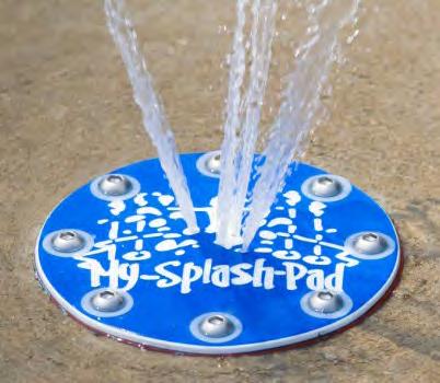 COVER PLATES cover plate When you take down your above ground water play features for winter, or in the face of inclement weather, a My Splash Pad Cap fits snuggly over My Splash Pad Foot Plates to