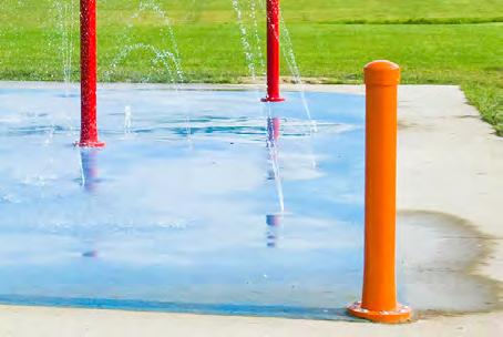 Conserve water and save on electric with the My Splash Pad Bollard Activator. With this feature your splash pad only runs when it is in use. activator BOLLARD how does it work?