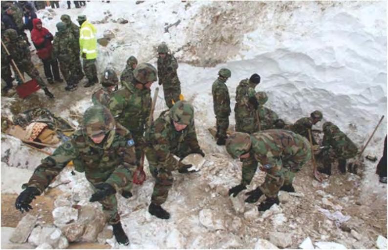 the KSF, immediately, have been committed in the operation for providing assistance to the citizens of this area, the search and rescue operation for the persons covered by
