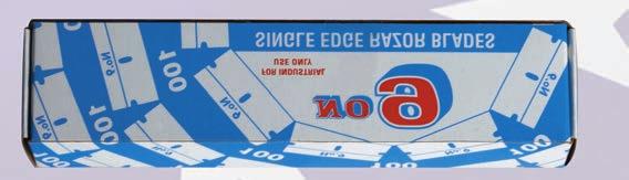 Private Branding Available SINGLE EDGE INDUSTRIAL BLADES 111-01