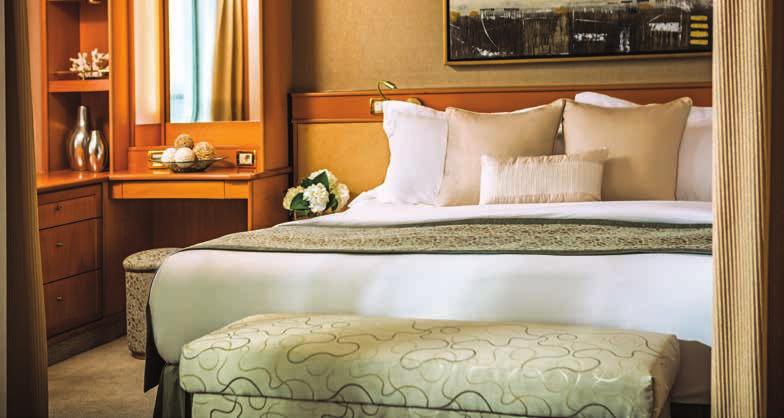 luxurious suites aboard Seven Seas Voyager & Seven Seas Mariner UPPER SUITE Amenities INCLUDE MASTER (MS) GRAND (GS) VOYAGER (VS) MARINER (MN) SEVEN SEAS (SS) HORIZON VIEW (HS) PENTHOUSE (A-C) FREE