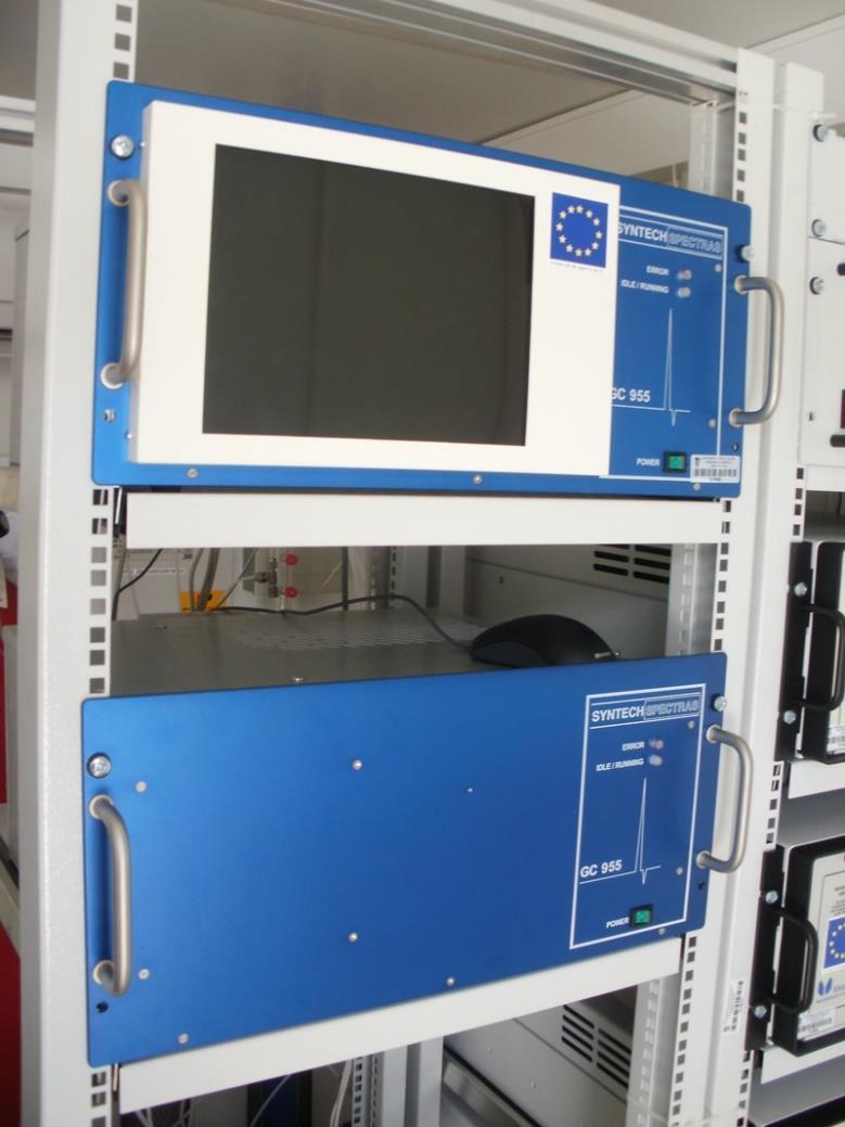 3.2. Mjerni instrument Mjerna postaja Tikveš za mjerenje koncentracije benzena u zraku koristi automatski analizator SYNTECH SPECTRAS GC 955-800 koji je u vlasništvu Ministarstva zaštite okoliša i