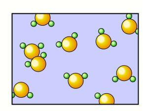 11. Molekule vode stvaraju veće ili manje molekulske agregate (klastere) u kojima su molekule vode međusobno povezane vodikovim vezama.