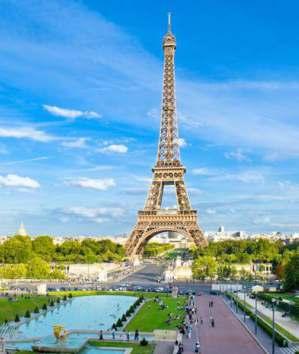 Stroll amid the typical ambiance of the most beautiful towns of the Old Continent. PARIS 02 NIGHTS Day 7 Paris Breakfast. Checkout from Hotel & proceed to Paris Vibrant city of Europe.