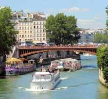 River Cruise, Paris Grevin Wax Museum, Paris Eiffel Tower, Paris Day 13: Onto Paris Optional Gala Evening Cabaret Show Enjoy a spectacular journey and experience the natural beauty and wonders of the