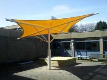 Fixed Star Structures Page 8 Fixed umbrella structures are an ideal alternative when there is little available area